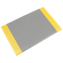 Mata Orthomat Ribbed Szary/Żółte krawędzie 0,6 m x 0,9 m AL060701 COBA