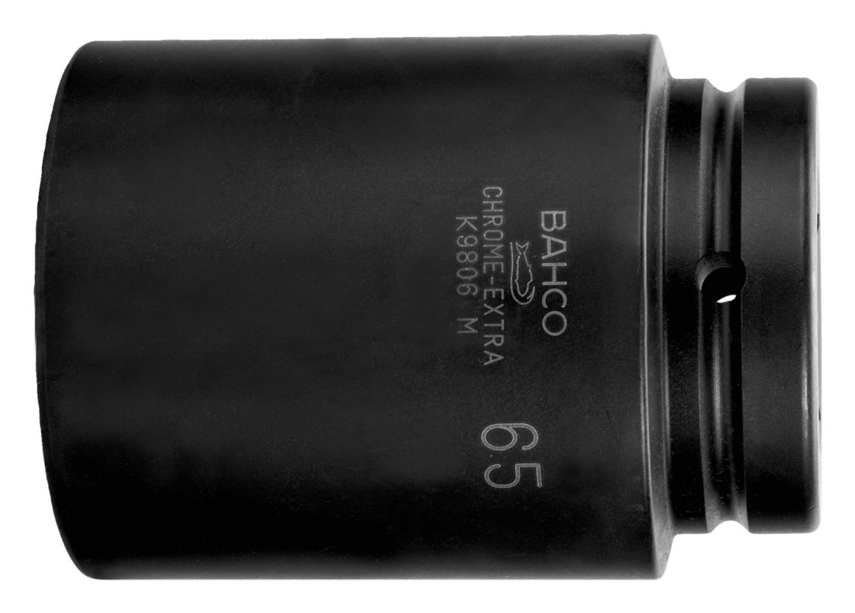Nasadka udarowa wydłużona 1.1/2" 100 mm K9806M-100 BAHCO Nasadka udarowa wydłużona 1.1/2" 100 mm K9806M-100 BAHCO