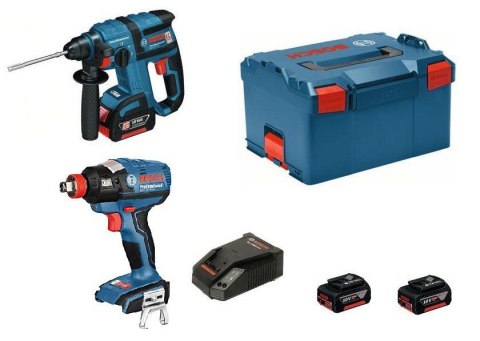 ZESTAW GBH 18V-EC + GDX 18V-EC 2x5.0AH L-BOXX 0615990J52 BOSCH ZESTAW GBH 18V-EC + GDX 18V-EC 2x5.0AH L-BOXX 0615990J52 BOSCH