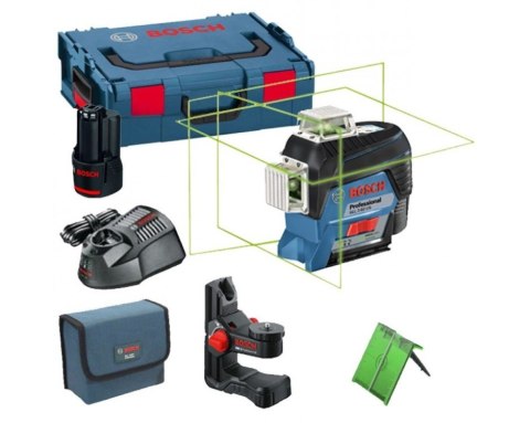 LASER LINIOWY GLL 3-80 CG + BM1 L-BOXX + GLM50C 0601063T00 BOSCH LASER LINIOWY GLL 3-80 CG + BM1 L-BOXX + GLM50C 0601063T00 BOSCH