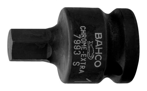 Nasadka z końcówką sześciokątną 1/2" 8 mm 7993S0080 BAHCO Nasadka z końcówką sześciokątną 1/2" 8 mm 7993S0080 BAHCO