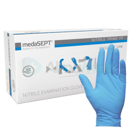 Rękawice nitrylowe medaSEPT nitrile prime PF 100szt. rozm. XL