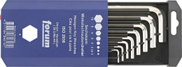 8-częściowy zestaw 6-kątnych kluczy trzpieniowych IMBUS 2 - 10 mm, ze stali chromowo-wanadowej, DIN 911; 42 42701 200 Forum