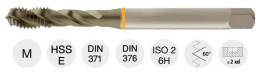 Gwintownik maszynowy M6 do otworów nieprzelotowych DIN 371, niepowlekane; 42 14404 159 Forum