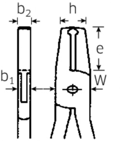 Nożyce czołowe dla elektroników L=112mm 66196115 Stahlwille