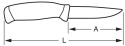 Nóż uniwersalny wielozadaniowy z kaburą Laplander 2444-LAP Bahco