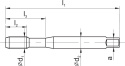 Gwintownik DIN-371-C M2 ISO2(6H) HSSE-PM 800 C4-121101-0020 FANAR