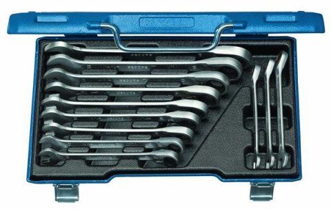 Zestaw przełączalnych kluczy oczkowo-płaskich z grzechotką 12-częściowy 7 UR-012 12szt. 8-19mm 2297418 GEDORE