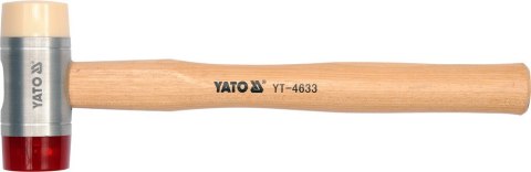 MŁOTEK BLACHARSKI PU/NYLON TRZONEK HIKOROWY 45MM YT-4633 YATO MŁOTEK BLACHARSKI PU/NYLON TRZONEK HIKOROWY 45MM YT-4633 YATO