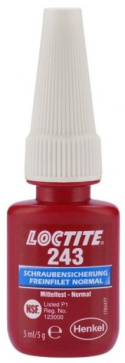 LOCTITE 243 ŚRODEK DO ZABEZPIECZENIA POŁĄCZEŃ 5ML 1370555 HENKEL
