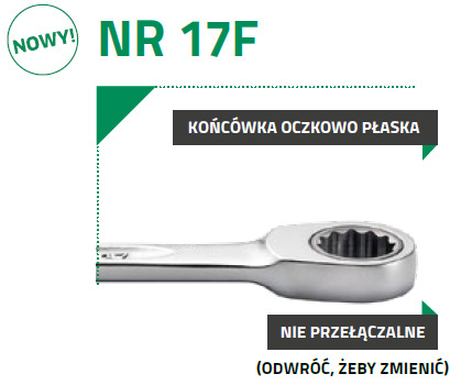 Klucz płasko-oczkowy z grzechotką 22mm, płaski 40172222 Stahlwille Klucz płasko-oczkowy z grzechotką 22mm, płaski 40172222 Stahlwille