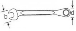 Klucz płasko-oczkowy z grzechotką 22mm, płaski 40172222 Stahlwille Klucz płasko-oczkowy z grzechotką 22mm, płaski 40172222 Stahlwille