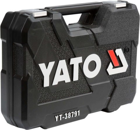 ZESTAW NARZĘDZIOWY 1/2" 108 CZĘŚCI L YT-38791 YATO ZESTAW NARZĘDZIOWY 1/2" 108 CZĘŚCI L YT-38791 YATO