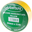 Taśma żółta ostrzegawczo-oznaczeniowa 50mm x 33m AVN9644010A Avon