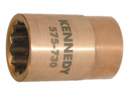 Nasadka kwadratowa nieiskrząca 19 mm chwyt 1/2" KEN5757300K Kennedy