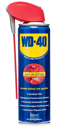 Preparat wielofunkcyjny odrdzewiacz WD-40 z aplikatorem 250ml