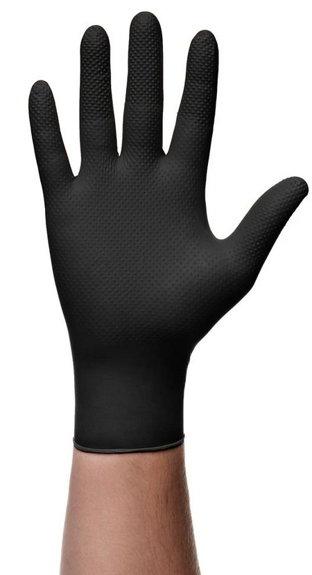 Rękawice ochronne MERCATOR gogrip czarne rozm. XL opak. 50szt. Rękawice ochronne MERCATOR gogrip czarne rozm. XL opak. 50szt.