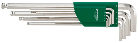 Zestaw kluczy trzpieniowych 1,5-10mm z kulistą końcówką 9-częściowy 96432600 Stahlwille