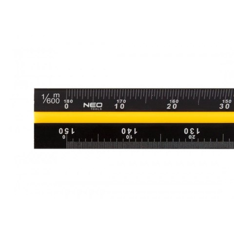 LINIJKA TRÓJKĄTNA 30CM 72-205 NEO LINIJKA TRÓJKĄTNA 30CM 72-205 NEO
