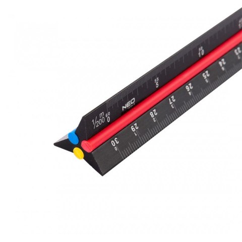 LINIJKA TRÓJKĄTNA 30CM 72-205 NEO LINIJKA TRÓJKĄTNA 30CM 72-205 NEO