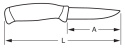 Nóż uniwersalny wielozadaniowy z kaburą Laplander 2446-LAP Bahco