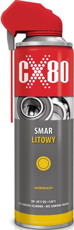SMAR LITOWY UNIWERSALNY DUO SPRAY 500ML CX-233 CX-80