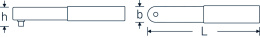 Klucz dynamometryczny seryjny 1,5-12,5Nm (1,0-9,0 ft.lb) z grzechotką 1/4