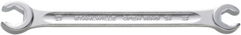 Klucz oczkowy dwustronny otwarty 16x19mm, OPEN-RING, 24 16 X 19 41081619 Stahlwille