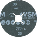 Krążek ścierny fibrowy z nasypem cyrkonowym do stali nierdzewnej 115mm P36 100szt. YRK2024130K York Abrasives