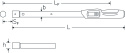 Klucz dynamometryczny serwisowy MANOSKOP® elektroniczno-mechaniczny 10-100Nm (7,4-75ft.lb; 90-900 in.lb) 96501710 Stahlwille