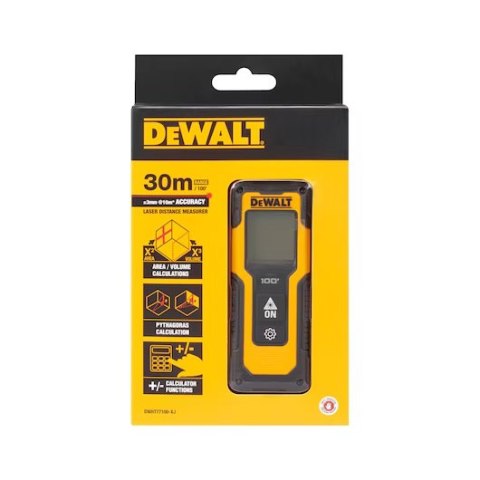 DALMIERZ LASEROWY 30M DEWALT DALMIERZ LASEROWY 30M DEWALT