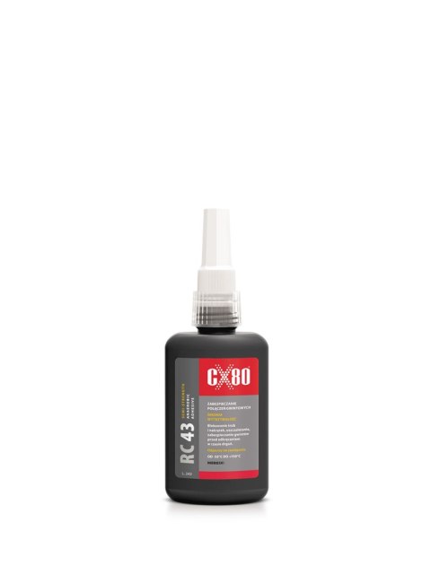 KLEJ ANAEROBOWY RC-43 DO GWINTÓW ŚRUB ŚREDNI 10ML CX-80 KLEJ ANAEROBOWY RC-43 DO GWINTÓW ŚRUB ŚREDNI 10ML CX-80