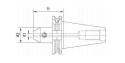 Oprawka zaciskowa Weldon DIN69871ADB SK40 10mm A100; 42 16405 521 Forum