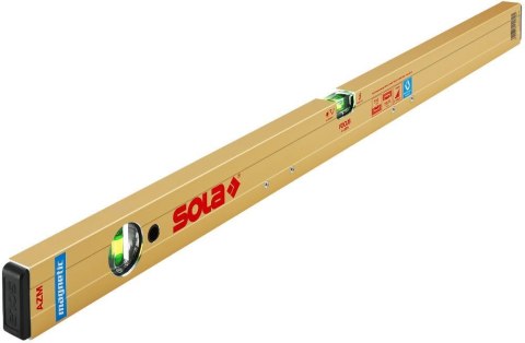 POZIOMICA WSKAŹNIK POZIOMU I PIONU MAGNETYCZNA AZM 180 CM SOLA POZIOMICA WSKAŹNIK POZIOMU I PIONU MAGNETYCZNA AZM 180 CM SOLA