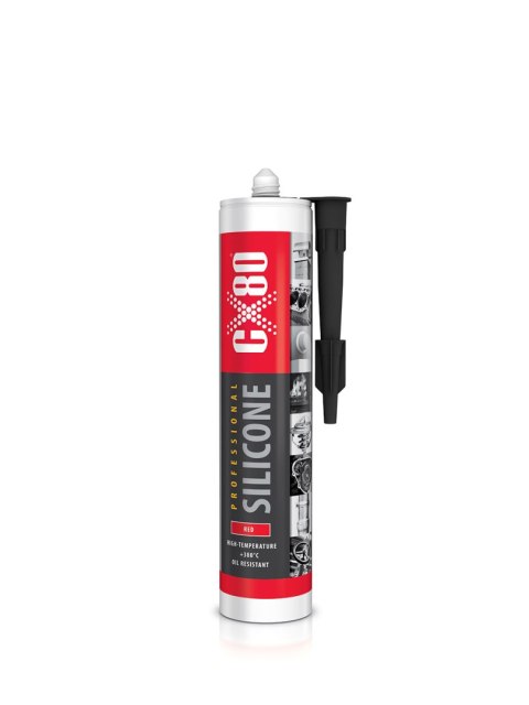SILIKON PROFESSIONAL 310 ML WYS. TEMPERAT. BEZBARWNY CX-80 SILIKON PROFESSIONAL 310 ML WYS. TEMPERAT. BEZBARWNY CX-80