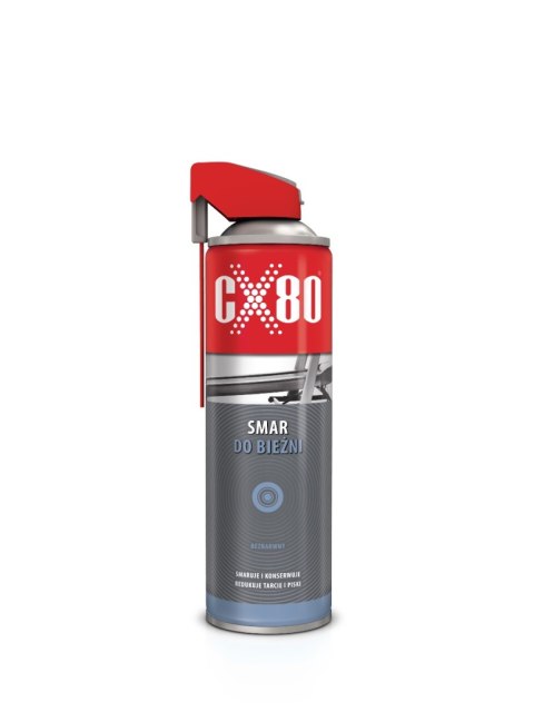 SMAR DO BIEŻNI 500 ML DUO SPRAY BEZBARWNY CX-80 SMAR DO BIEŻNI 500 ML DUO SPRAY BEZBARWNY CX-80