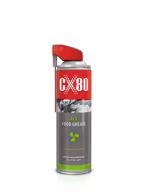 SMAR SPOŻYWCZY ACX FOOD 500 ML DUO SPRAY CX-80 SMAR SPOŻYWCZY ACX FOOD 500 ML DUO SPRAY CX-80