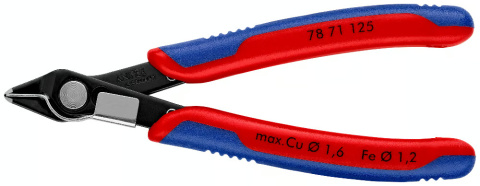 Szczypce tnące Electronic Super Knips 78 71 125 KNIPEX Szczypce tnące Electronic Super Knips 78 71 125 KNIPEX