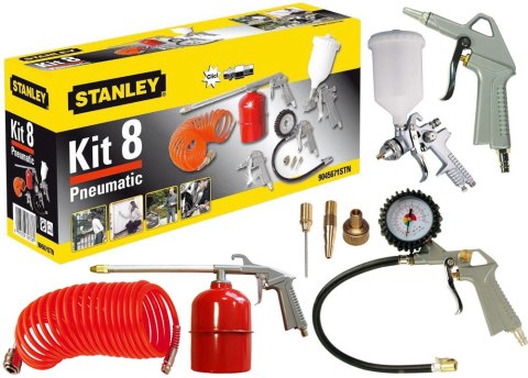 ZESTAW AKCESORII PNEUMATYCZNYCH 8 SZT. 9045671STN STANLEY ZESTAW AKCESORII PNEUMATYCZNYCH 8 SZT. 9045671STN STANLEY