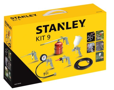 ZESTAW AKCESORII PNEUMATYCZNYCH 9 SZT. 9045718STN STANLEY ZESTAW AKCESORII PNEUMATYCZNYCH 9 SZT. 9045718STN STANLEY