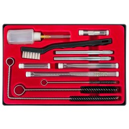 ZESTAW CZYSZCZĄCY DO PISTOLETÓW LAKIERNICZYCH 22 EL. 45999 AIRPRESS