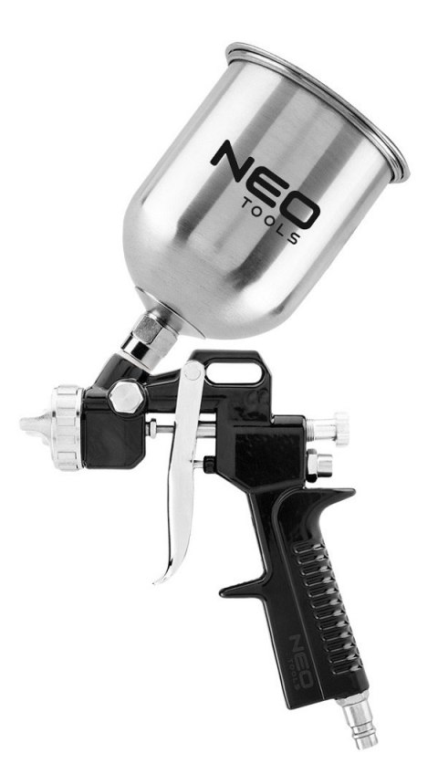 ZESTAW LAKIERNICZY PISTOLET NATRYSKOWY GÓRNY ZBIORNIK 5SZT. 14-699 NEO ZESTAW LAKIERNICZY PISTOLET NATRYSKOWY GÓRNY ZBIORNIK 5SZT. 14-699 NEO