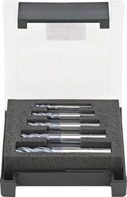Zestaw frezów trzpieniowych pełnowęglikowych D6527L HB 6-16mm 5szt. Carapace+ 42 15390 210 Forum