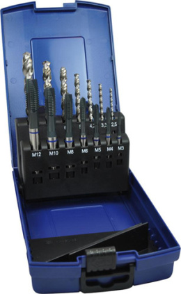 Zestaw gwintowników maszynowych D371B DL HSSE M3-M12 INOX + wiertła 2,5-10,2mm; 42 14404 353 Forum