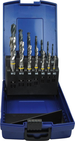 Zestaw gwintowników maszynowych D371C GL HSSE M3-M12 + wiertła 2,5-10,2mm; 42 14404 263 Forum