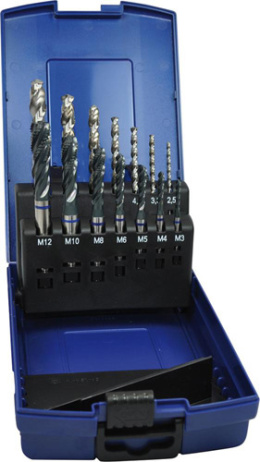 Zestaw gwintowników maszynowych D371C GL HSSE M3-M12 INOX + wiertła 2,5-10,2mm; 42 14404 413 Forum