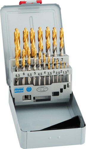 Zestaw wierteł krętych DIN 338 N TiN 1,0-10,0mm 19szt; 42 10517 500 Forum Zestaw wierteł krętych DIN 338 N TiN 1,0-10,0mm 19szt; 42 10517 500 Forum