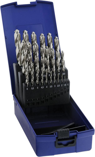 Zestaw wierteł krętych DIN 338 N szlifowanych HSS; 1,00-13,00mm 25szt. 42 10518 510 Forum Zestaw wierteł krętych DIN 338 N szlifowanych HSS; 1,00-13,00mm 25szt. 42 10518 510 Forum