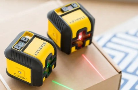 LASER KRZYŻOWY CUBIX ZIELONY 77-499-1 STANLEY