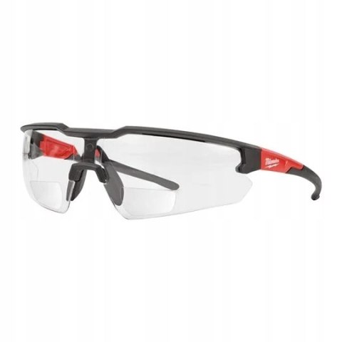 OKULARY OCHRONNE Z SOCZEWKAMI POWIĘKSZAJĄCYMI +2 MILWAUKEE